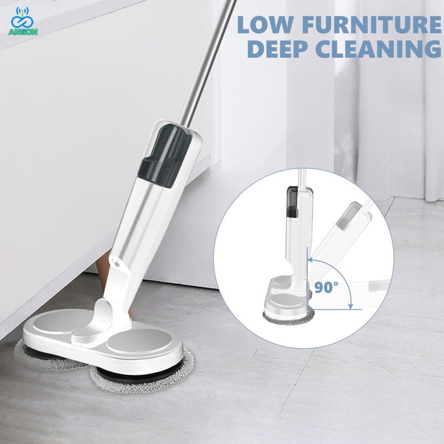 ANGON Mop Elétrico Automático Sem Fio Inteligente Para Casa
