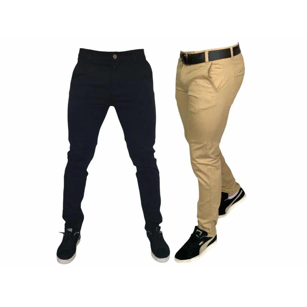 Calça best sale sarja chino