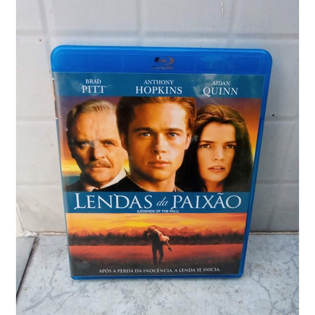 Blu Ray Lendas da paixão - filme com Brad Pitt Anthony Hopkins e Aidan  Quinn