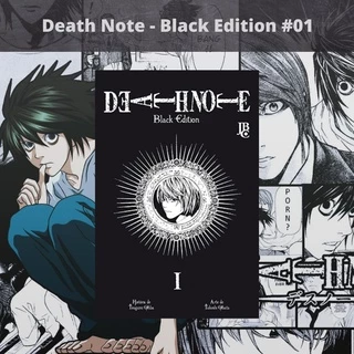Death Note - Black Edition - 1 Ao 6 (REIMPRESSÃO)