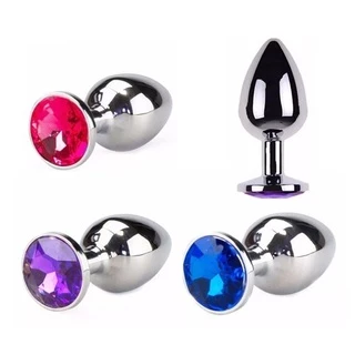 Plug anal de aço inoxidável - PLUG sexo anal Alargador anal dilatador anal
