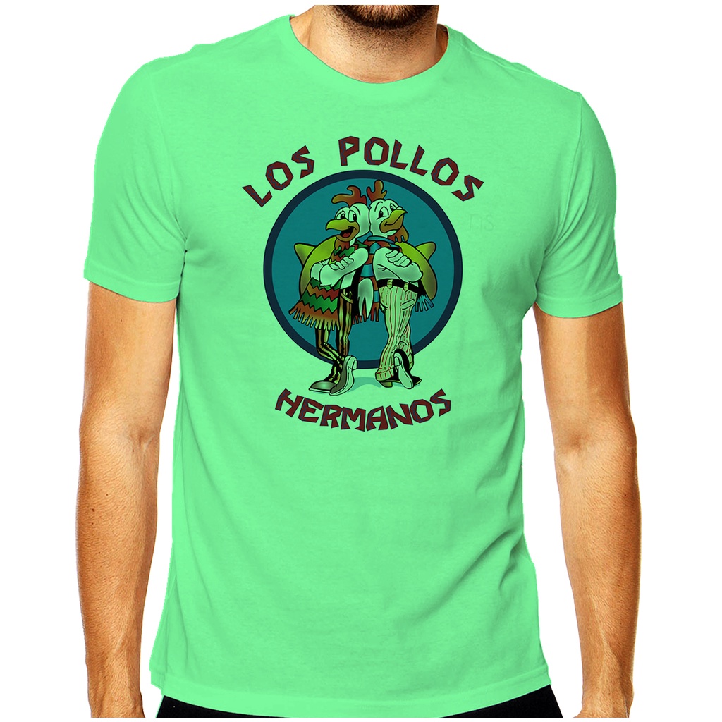 Camiseta Los Pollos Hermanos Breaking Bad Camisa Masculina - Pegasus