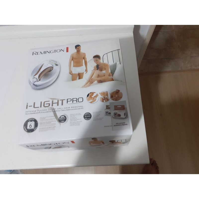 Depilador luz pulsada i-light pro remington bivolt. | Shopee Brasil