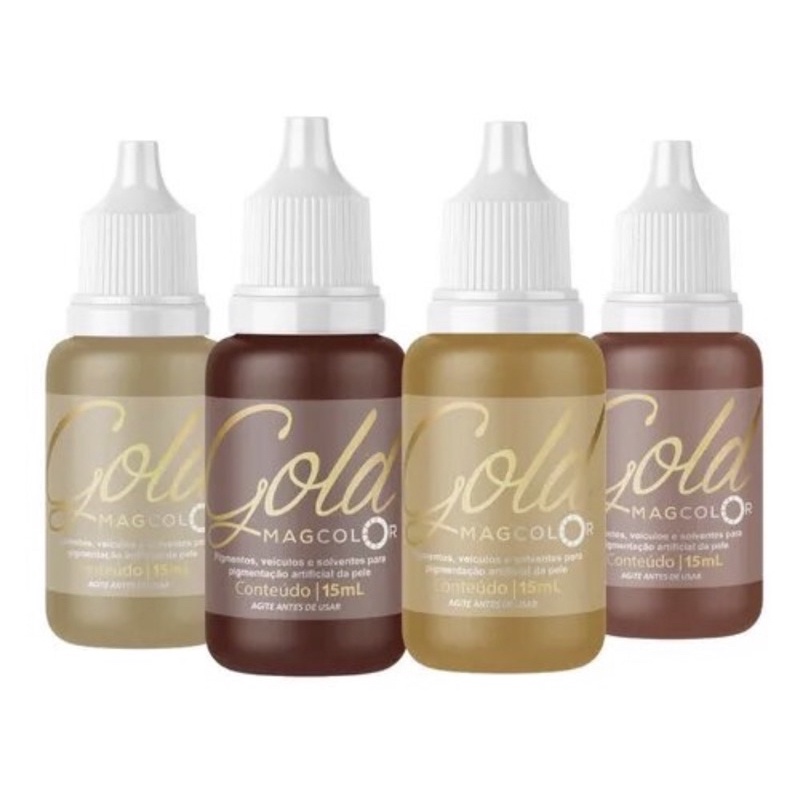 Pigmento Mag color gold 15ml Original Anvisa Com nota fiscal | Shopee ...