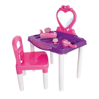 Brinquedo Penteadeira Infantil Master Com Acessórios Poliplac