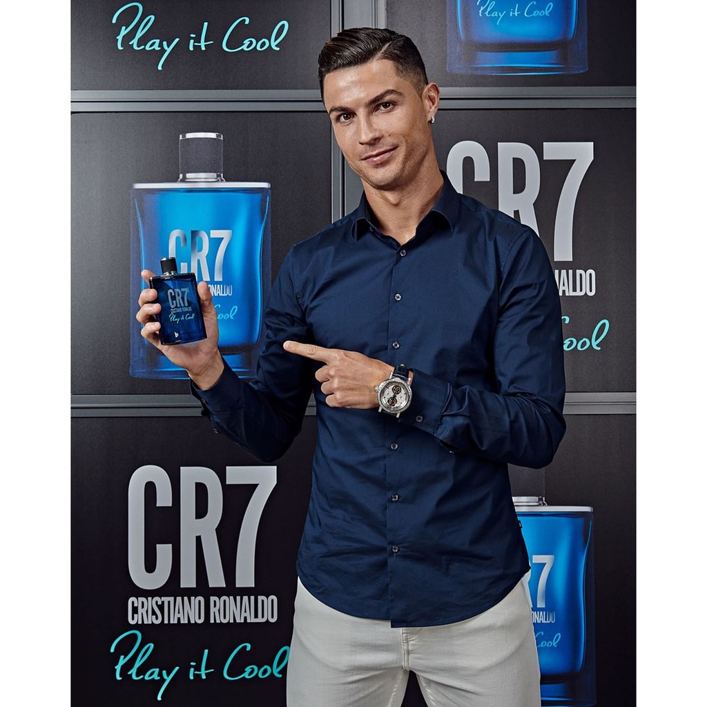 Colônia Cr7 Cristiano Ronaldo Play It Cool Por Jequiti A Marca Dos Famosos