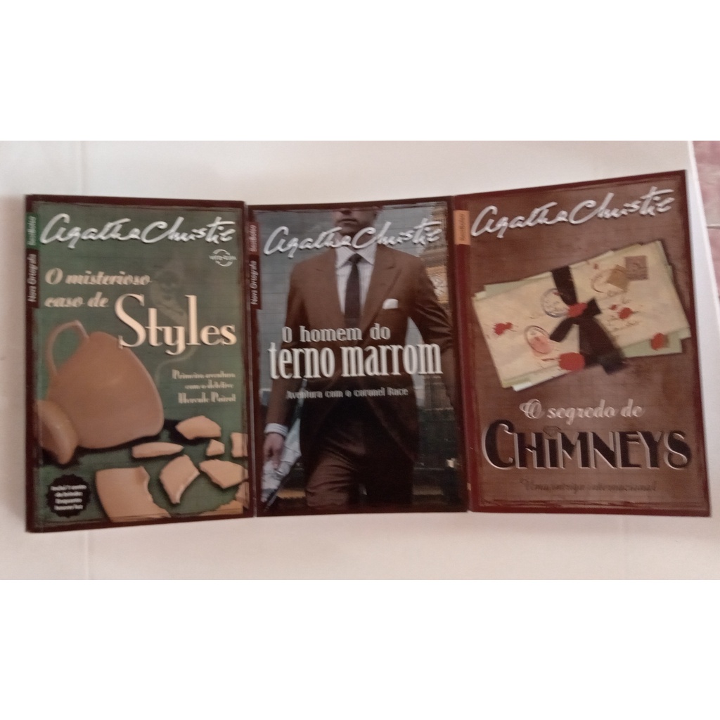 Cole o com 3 livros da Agatha Christie Best Bolso Livros de