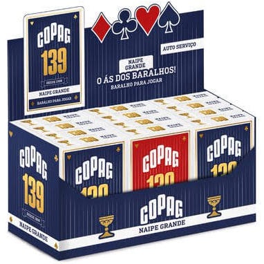 Estojo Baralho 100% Plástico Copag Acqua+Jogo De Cartas Uno