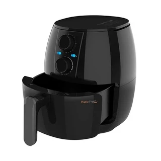 Fritadeira Cadence Sem Óleo 3L Pratic Fryer, Panela Rapida, Potente - FRT515 - Preto - 110v