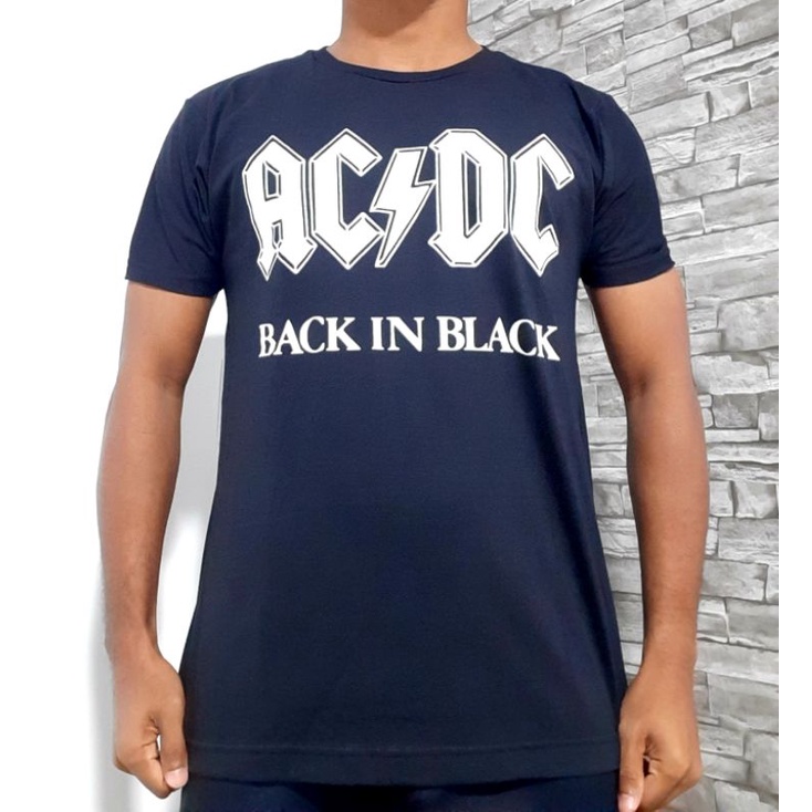 Camisa de banda AC/DC | Shopee Brasil
