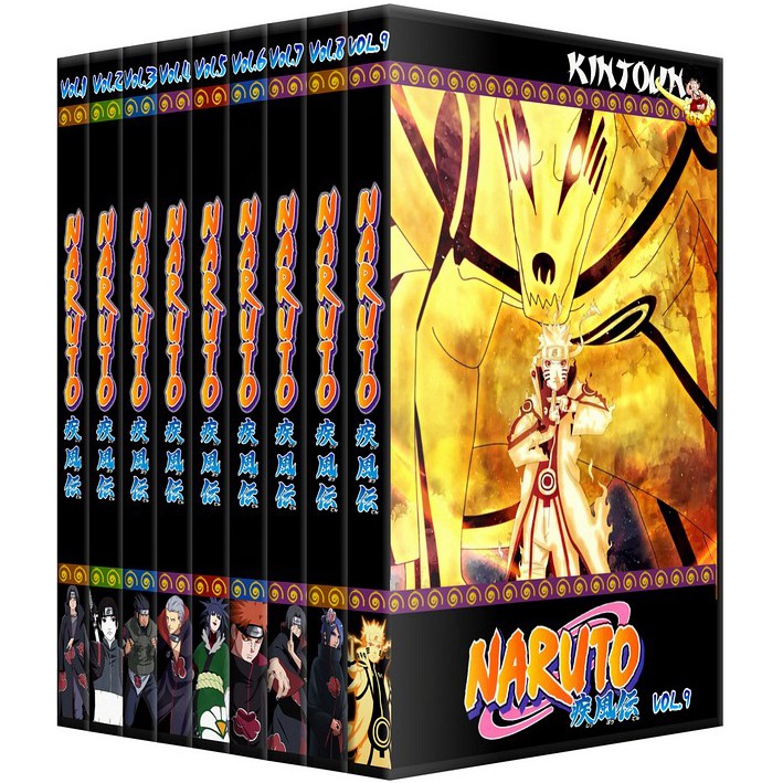 Coleção Box Naruto Todas As Sagas Completo + Filmes + Ovas