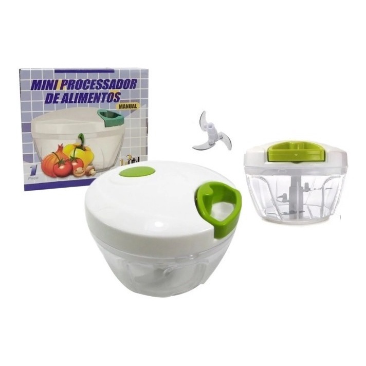 Triturador Alimentos Manual 1500ml FOOD