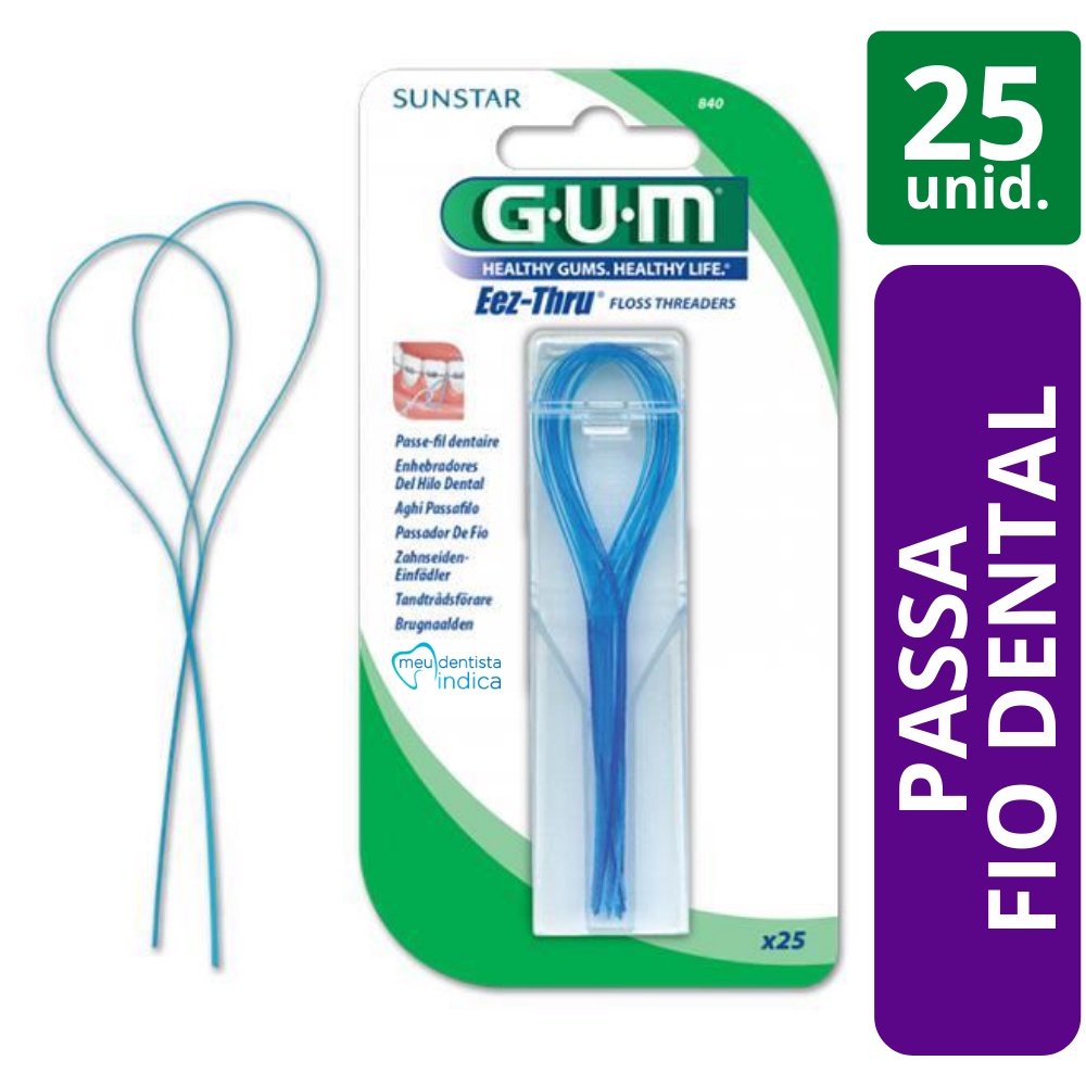 Fio Dental Menta 25m caixa com 24 Unidades - Medfio