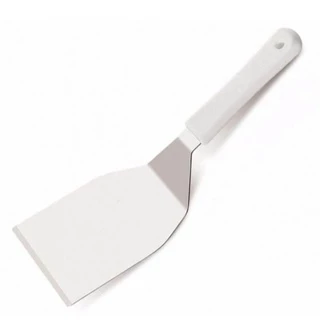 Espátula Curva Aço Inox Profissional 4 e 3 Pol Chapeiro, Lanches, Utensílios de Cozinha, Cozinha em Geral