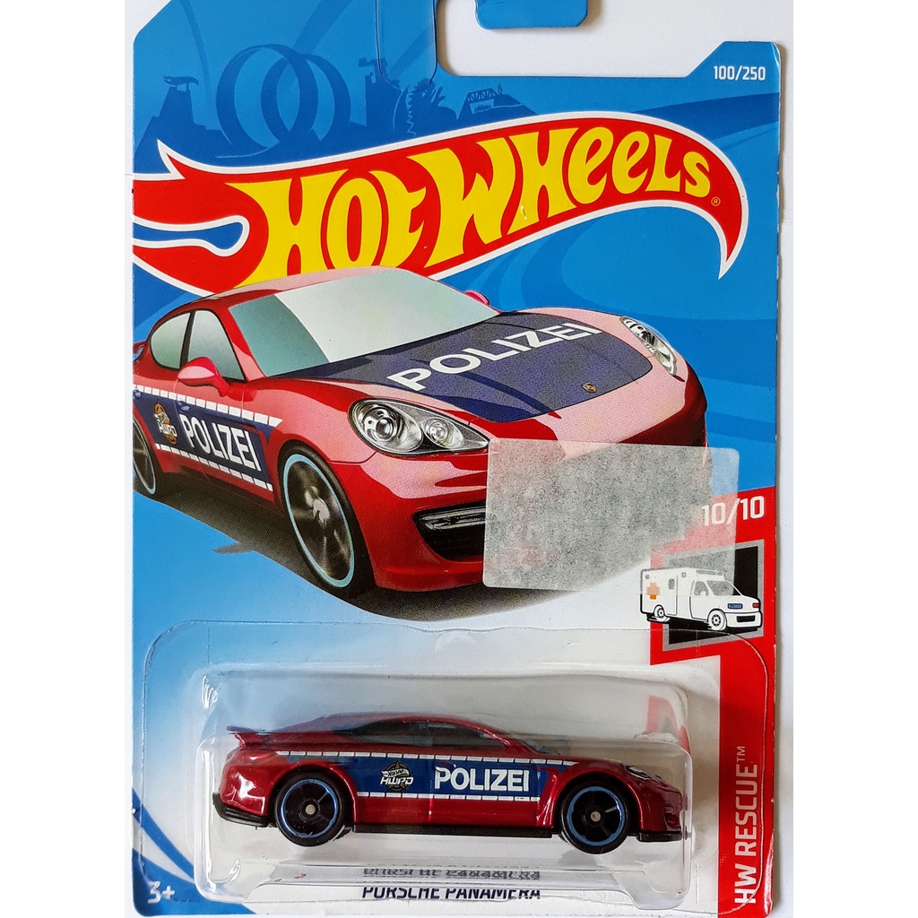 Hot Wheels Porsche Panamera Hw Rescue Hw Metro Shopee Malaysia Hot