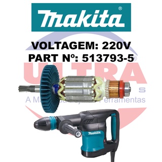 Induzido Rotor Para Martelo Rompedor 220V HM870C Ref. 513793