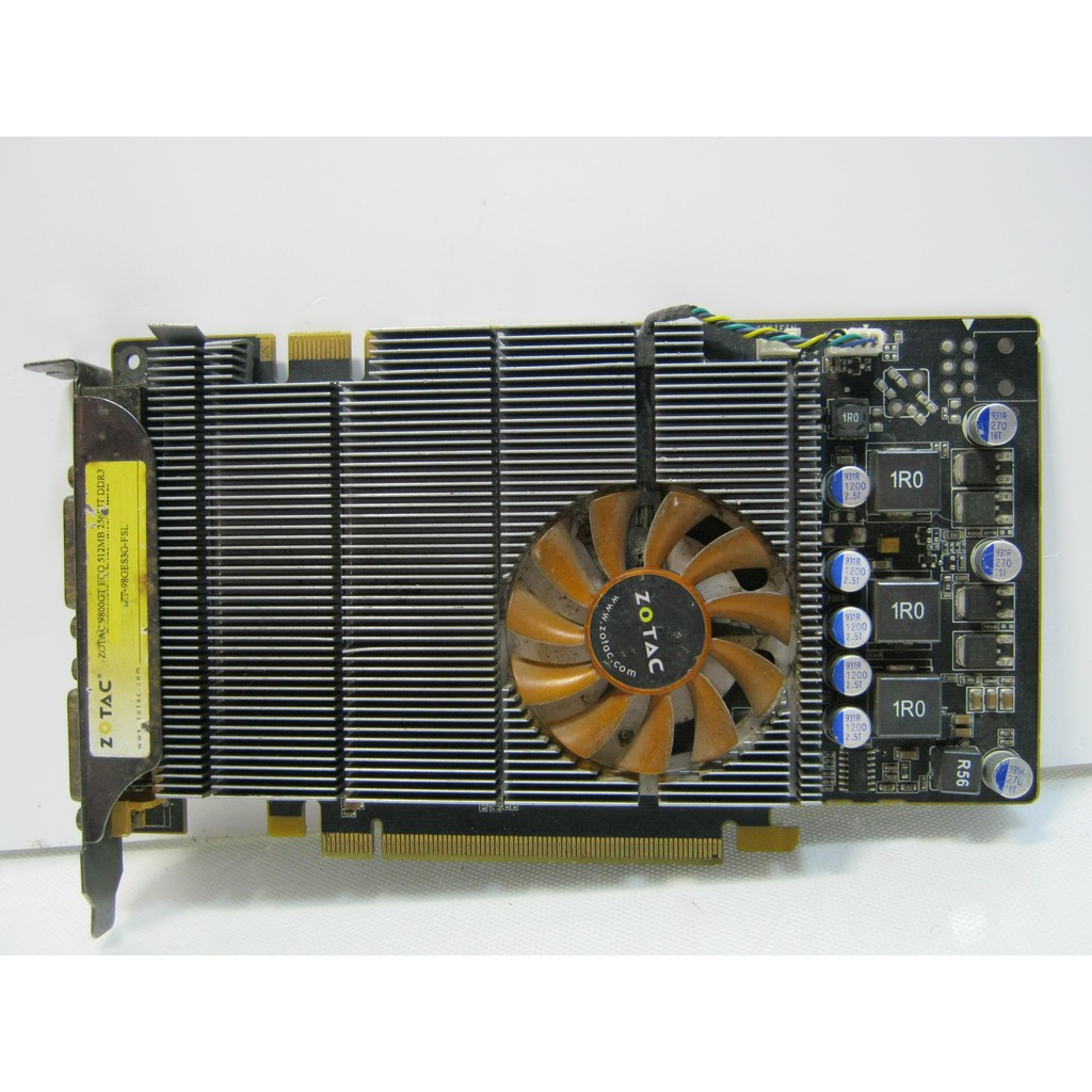 Defeito Placa Zotac 9800GT Eco 512mb Sem Vídeo Cooler ok Não sei o que pode ser