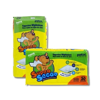 Combo 2 Tapetes Higiênicos Super Secão Anti-vazamento 80x60