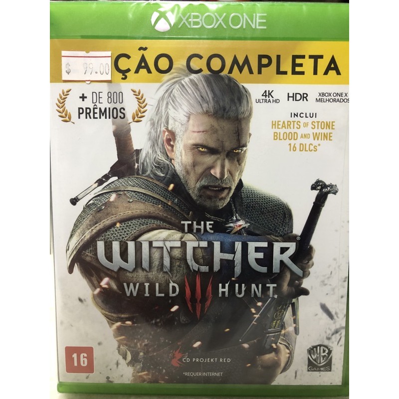 Jogo The Witcher 3: Wild Hunt (Edição Completa) - Xbox One - WB