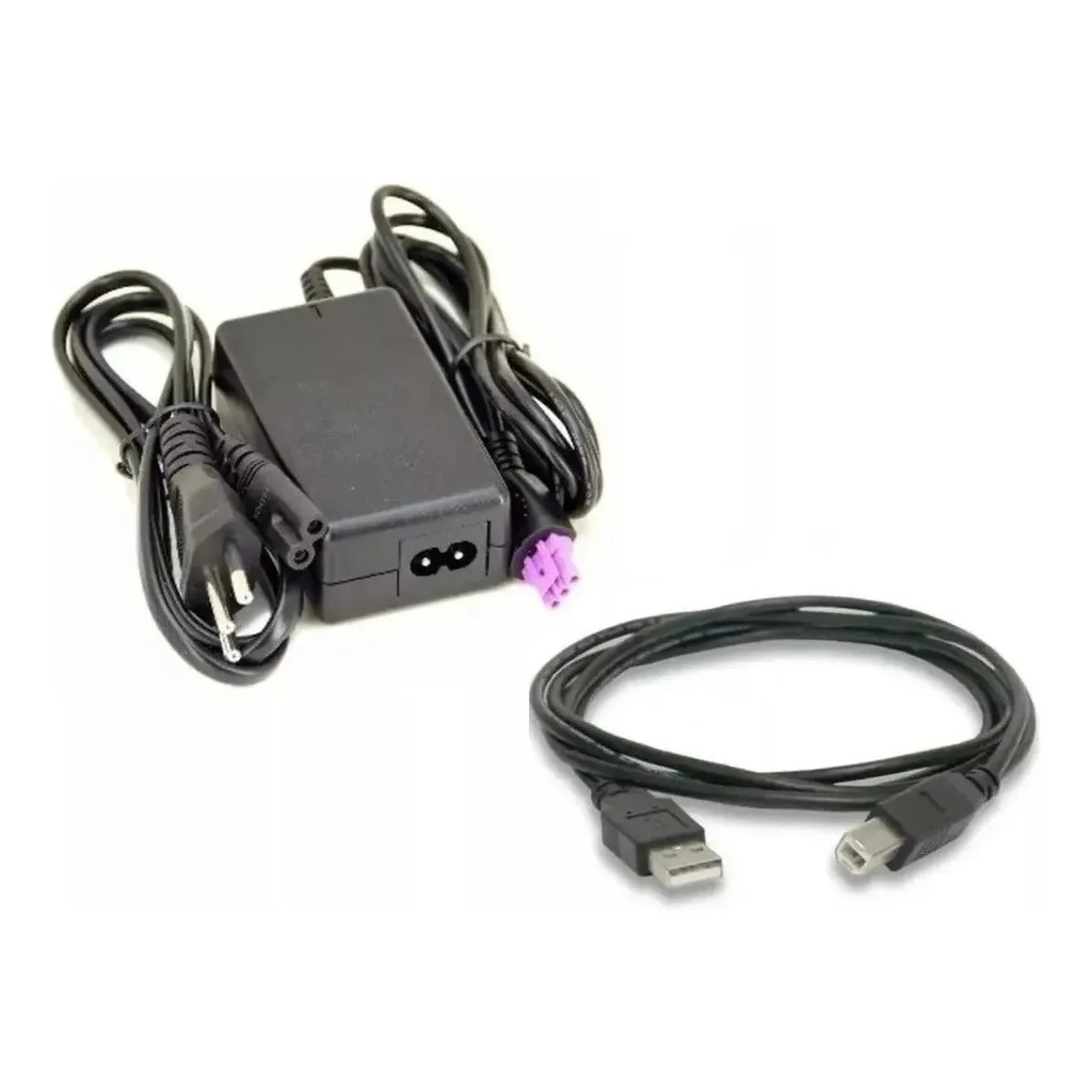 Fonte Impressora Hp Pino Roxo 2516 3516 30v 333ma + Cabo Usb