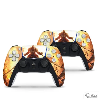 Skin PS5 JOYSTICKS Adesiva God Of War Kratos Eyes