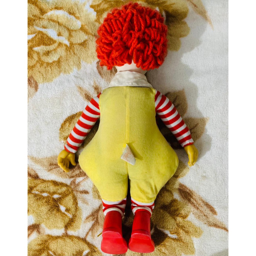 Boneco Ronald Mcdonald Hasbro 1978 Vintage Usa Importado | Shopee