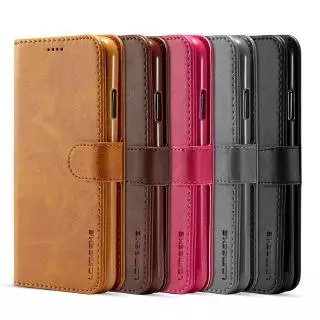 Para Redmi Note 11 9 11Pro 9S 9Pro 8 8Pro 10 10Pro 10S 7 7Pro Couro De Luxo PU Flip Porta Carteira Magnética Fina