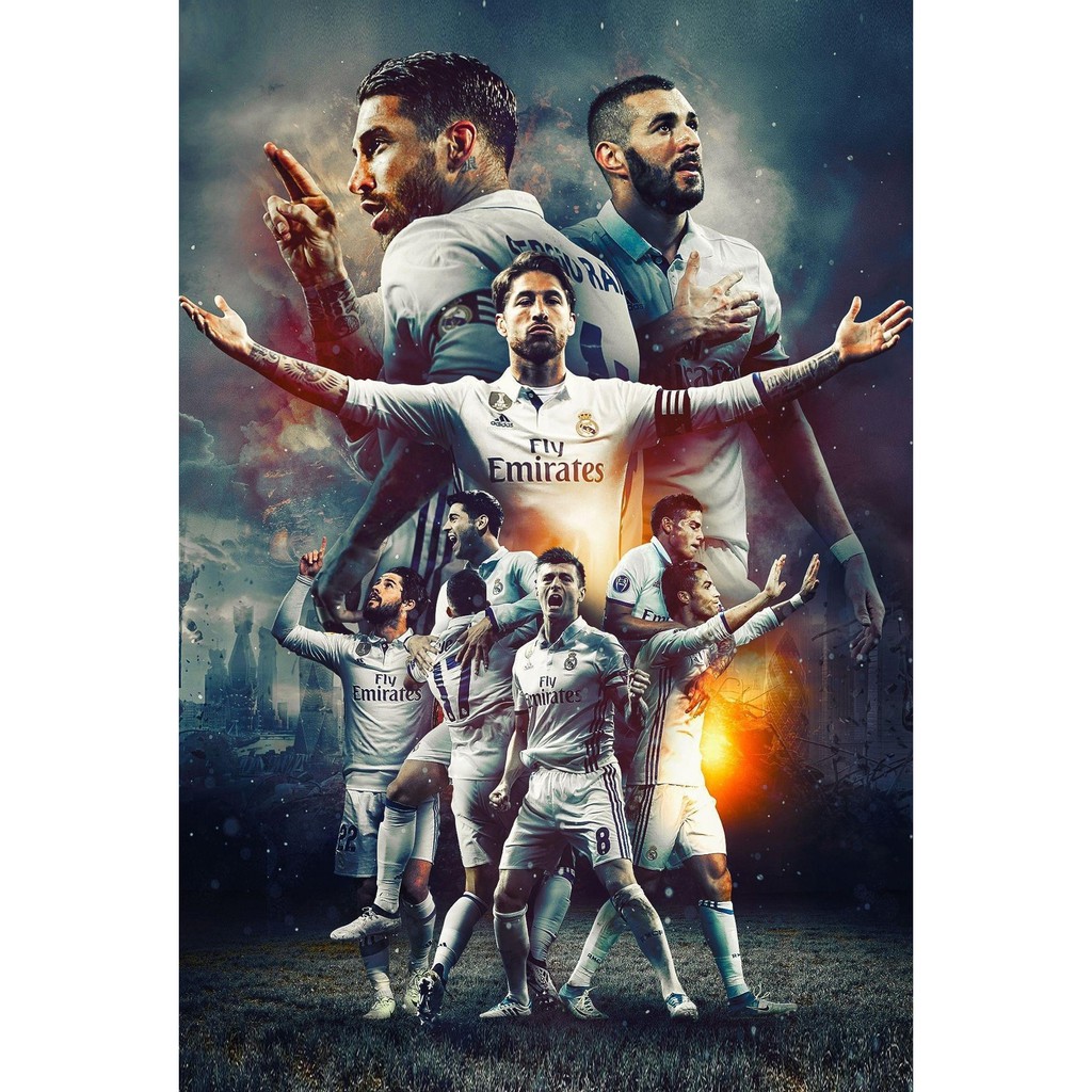 Poster, Quadro Tottenham Hotspur FC - Players 13/14 em