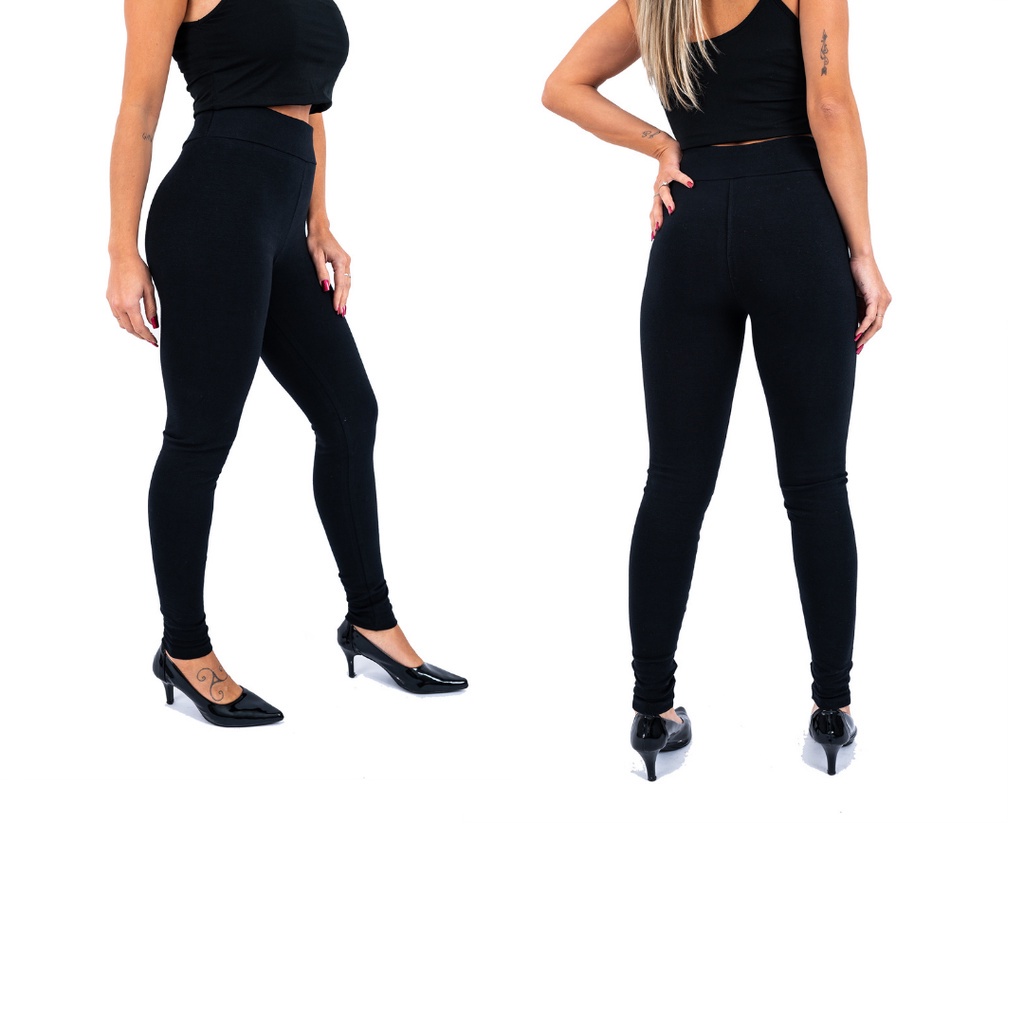 Calca Legging Tik Tok Empina Bumbum Preta Grossa Academia | Shopee Brasil