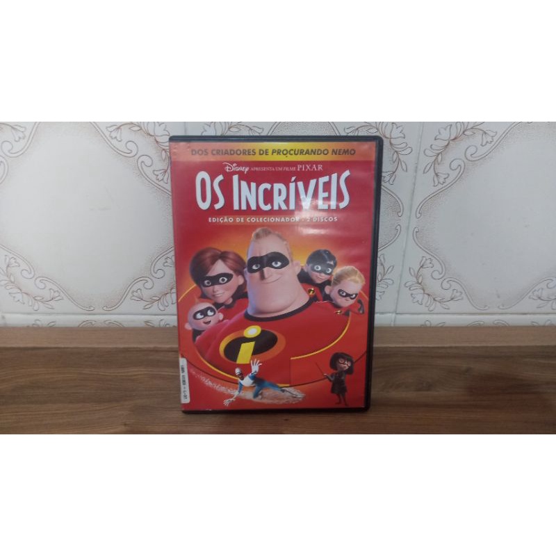 Dvd Duplo Desenho Os Incríveis Edição De Colecionador Encarte Interno Original Shopee Brasil 