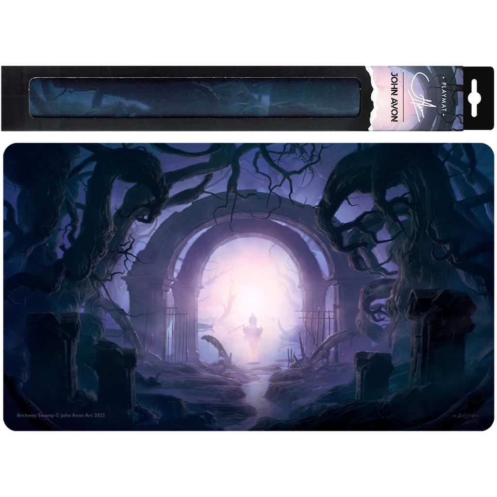 Central Playmat Emborrachado Tapete de Duelo John Avon Magic