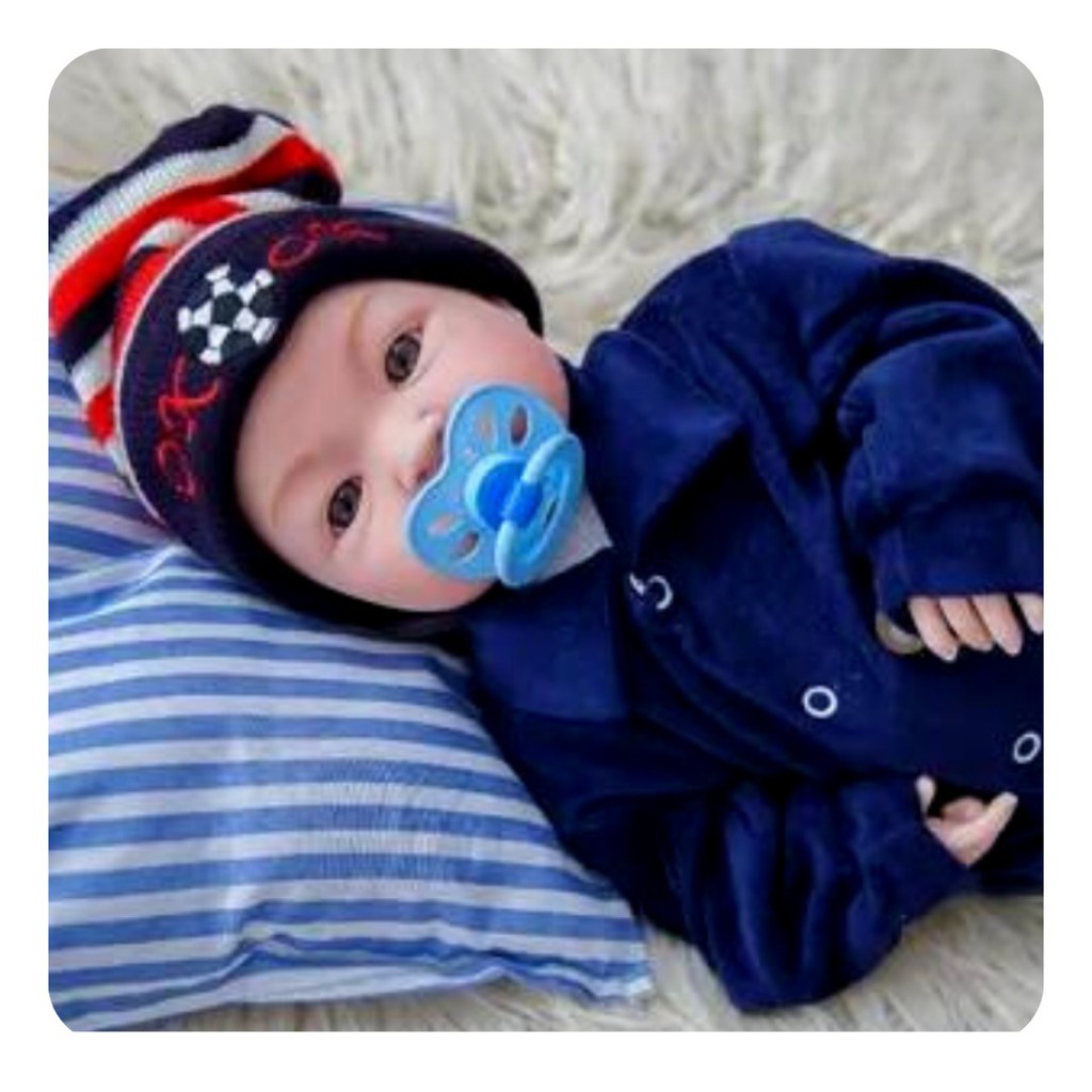 Bebe Reborn Menino Realista Pronta Entrega Acessorios Shopee