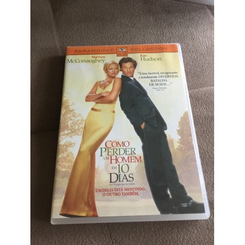 Dvd Como Perder Um Homem Em 10 Dias, Com Kate Hudson Shopee Brasil
