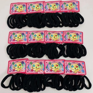 KiT 72 Elástico Rabico Para Cabelo Tipo Pacote - 1 PACOTE