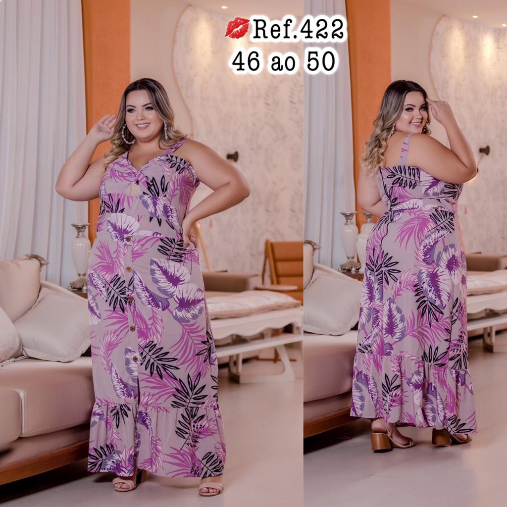 Roupas plus hot sale size atacado