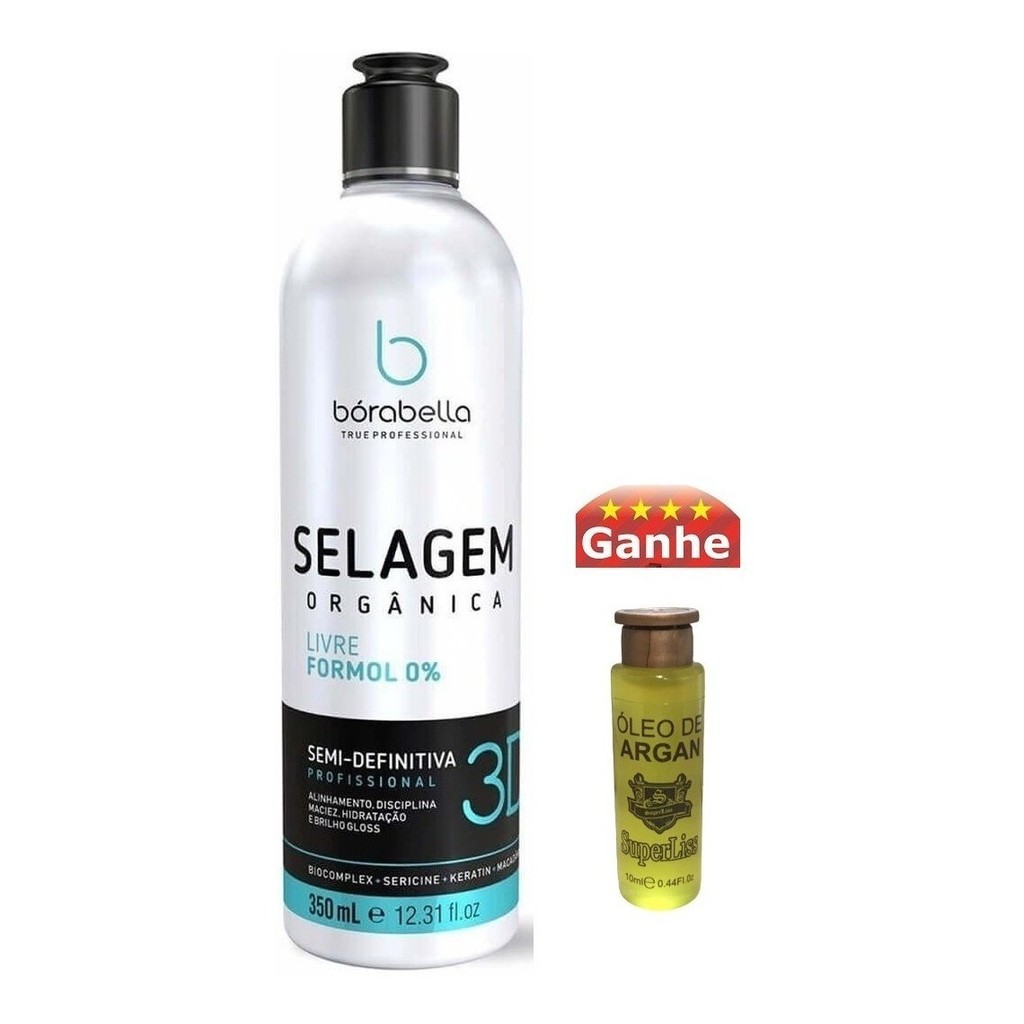 Selagem Sem Formol Organica 100% Alisamento E Brilho Intenso | Shopee ...