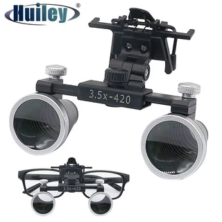 2,5x 3,5x Lupas Dentárias Lupa Binocular Lente Óptica Revestida Com Clip em Oferta na Shopee