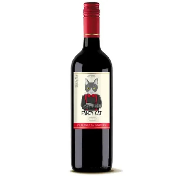 Vinho Tinto Chileno Fancy Cat Sauvignon Seco 750ml Shopee Brasil