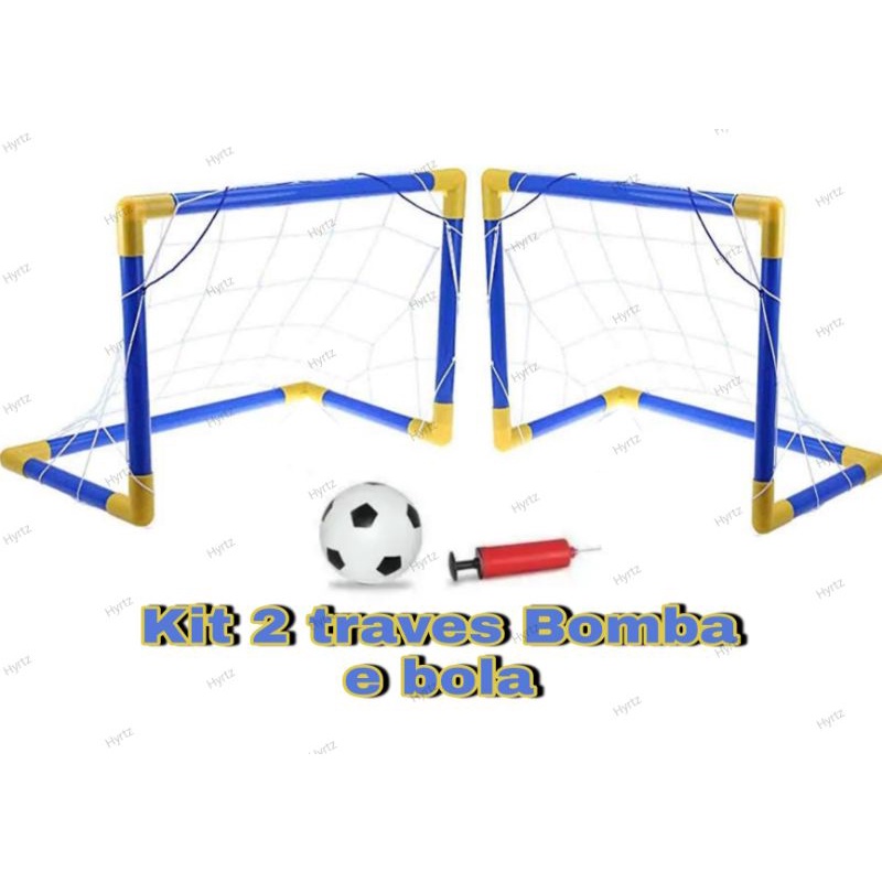 Jogo de Futebol Completo Gol Bomba E Bola 2 Modos Divertido - DM