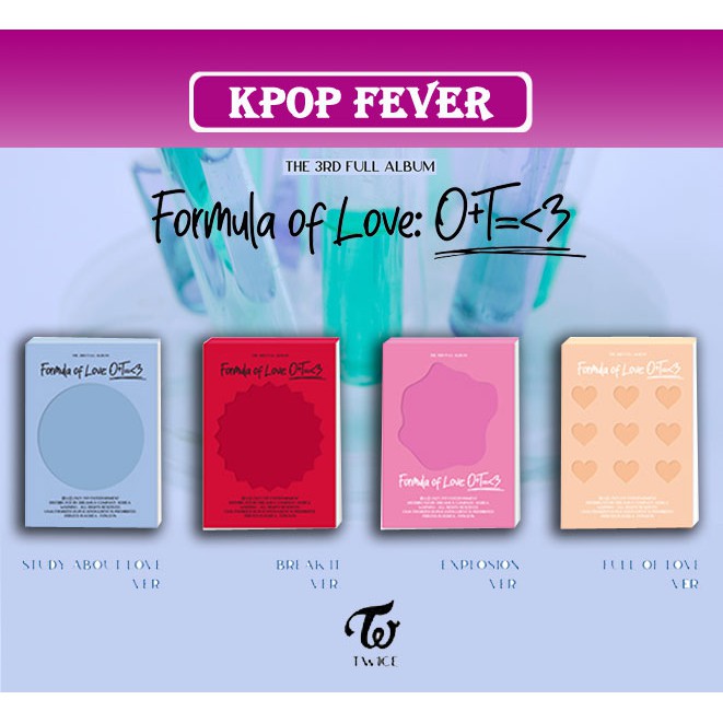 Formula Of Love Twice em Promoção na Shopee Brasil 2026