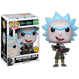 POP  CHASE RICK MORTY RICK WEAPONIZED RICK 172 NOVO ORIGINAL em Oferta na Shopee