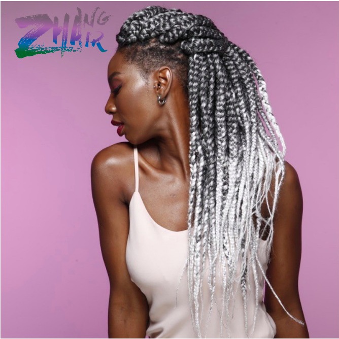 Jumbo Super X Cabelo Para Tranças Jumbão Box Braids Pacote 400 Gr