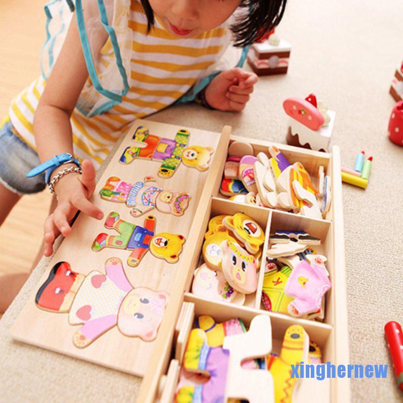 Crianças brinquedos de madeira jogos crianças madeira chinês