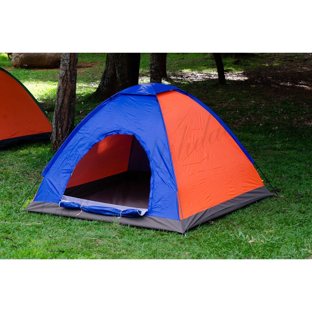 Barraca Camping Iglu 6 Pessoas Azul | Shopee Brasil