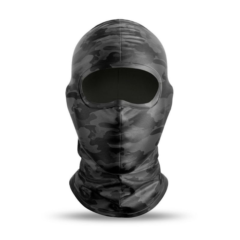 Balaclava Camuflada Touca Militar Proteção Moda Estilo