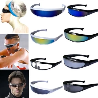 Óculos Ciclope X-Men Futurista - Proteção UV Com Case Incluso