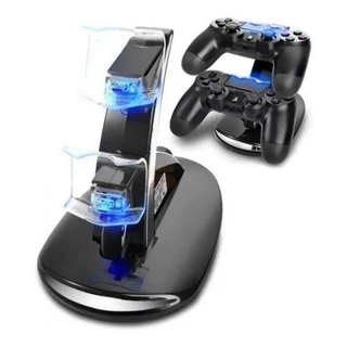 Suporte Carregador Stand Para 2 Controle De Ps4 Dock Station