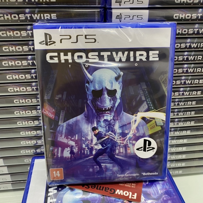 Jogo Ghostwire: Tokyo - Ps5 Mídia Física