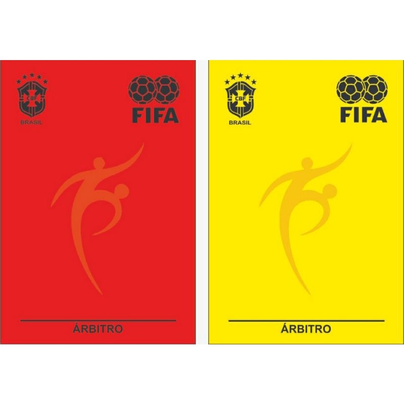 Em estoque].Jogo De Futebol Bandeira De Árbitro Patrulha FIFA Edge  Selecionador Cartão Vermelho Amarelo Equipamentos Apito Capitão Manga  Etiqueta