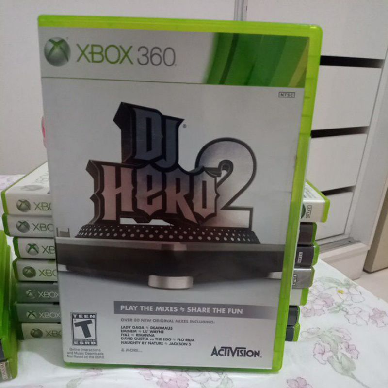 jogo DJ HERO 2 XBOX 360